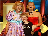 Grayson Perry and family